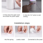 Portable H2O Ultrasonic Air Humidifier with Soothing Light