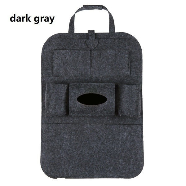 Car Back Seat Multi-Pocket Storage