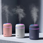 Portable H2O Ultrasonic Air Humidifier with Soothing Light